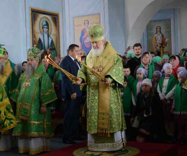 Патриарх Кирилл возглавил торжества, посвященные 25-летию прославления Иоанна Кронштадтского