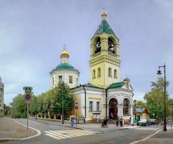 За Пречистенскими воротами, близ Москвы-реки