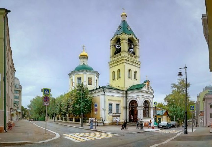 За Пречистенскими воротами, близ Москвы-реки