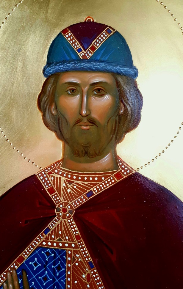 Святые воины, молите Бога о нас! Святой благоверный великий князь Димитрий Донской (1389) объединил русские земли и освободил их от татаро-монгольского ига. Это произошло во время Куликовской битвы в 1380 году. Перед боем князь попросил благословения ...