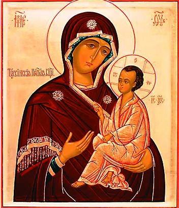Тихвинская икона Божией Матери